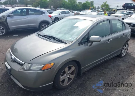 2007 Honda Civic Ex z USA, uszkodzony, nr VIN JHMFA16877S002058